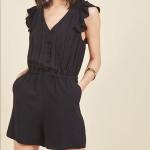 2 for $20 - ModCloth Black sleeveless Romper
